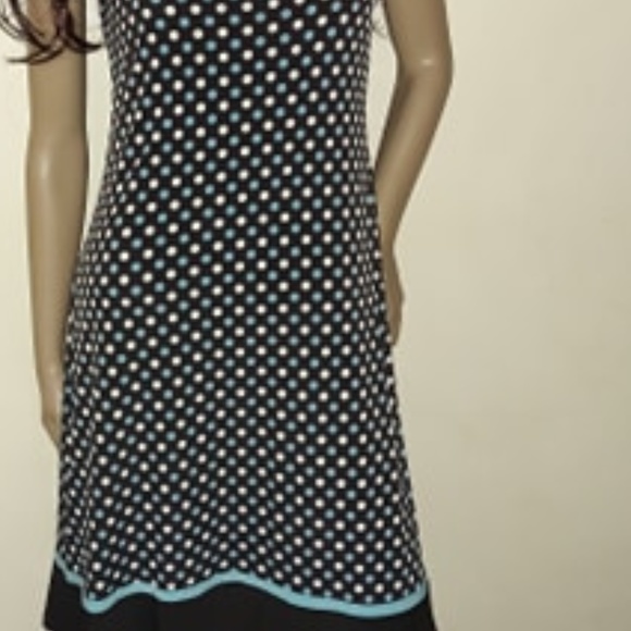 Studio I Polka dot dress Size 4p - Picture 4 of 10